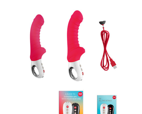 Вібратор для точки G Fun Factory TIGER india red (м'яте паковання!!!)