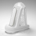 Вібромастурбатор Tenga Flip Zero Electronic Vibration White, змінна інтенсивність, розкладний