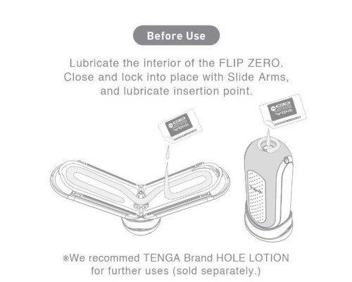 Вібромастурбатор Tenga Flip Zero Electronic Vibration White, змінна інтенсивність, розкладний