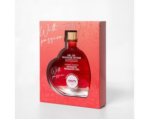Розпродаж!!! Масажний гель EXSENS With Passion Candy Apple 50 мл (термін 04.2027)