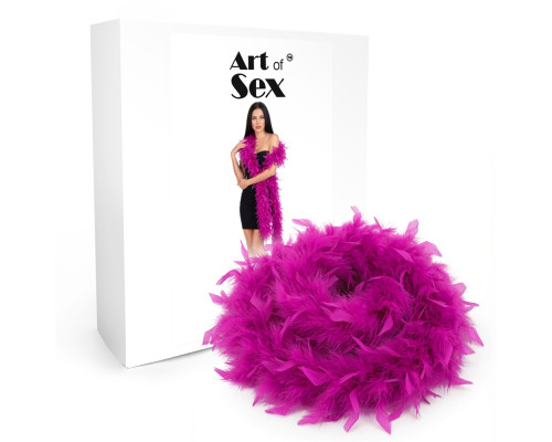 Боа з пір’я Art of Sex, довжина 2 метри, колір маджента