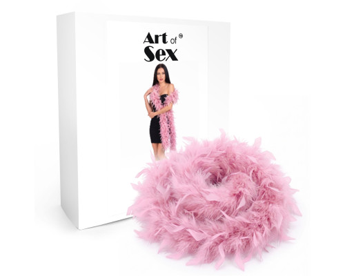 Боа з пір’я Art of Sex, довжина 2 метри, колір рожевий