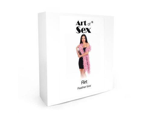 Боа з пір’я Art of Sex, довжина 2 метри, колір рожевий