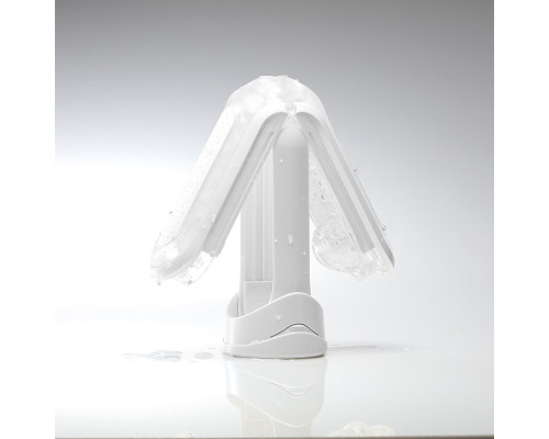 Мастурбатор Tenga Flip Zero White, змінна інтенсивність стимуляції, розкладний