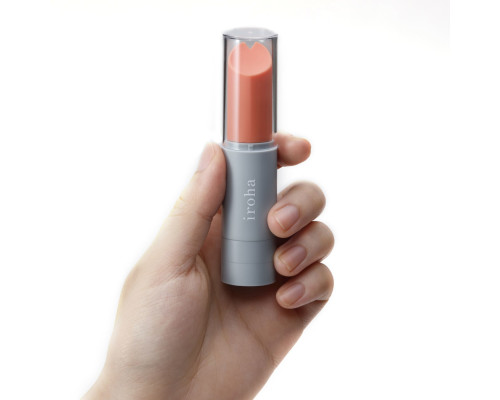 Вібратор-помада IROHA STICK Grey, плавне збільшення потужності