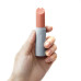 Вібратор-помада IROHA STICK Grey, плавне збільшення потужності