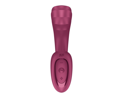 Вагінально-кліторальний вібратор Satisfyer G for Goddess 3 Wine Red (м'яте паковання!!!)