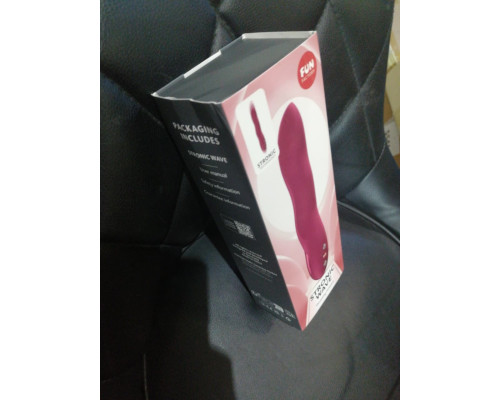 Пульсатор для точки G Fun Factory Stronic Wave Wine Red (м'яте паковання!!!)