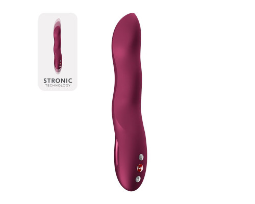 Пульсатор для точки G Fun Factory Stronic Wave Wine Red (м'яте паковання!!!)