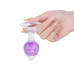 Анальна пробка Liebe Seele Heart-shaped Crystal Anal Plug - Purple Small
