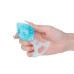 Анальна пробка Liebe Seele Heart-shaped Crystal Anal Plug - Blue Small