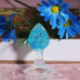 Анальна пробка Liebe Seele Heart-shaped Crystal Anal Plug - Blue Small