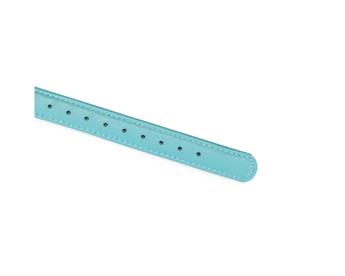 Кляп Liebe Seele Blue Lamb Leather Ball Gag with Velvet Lining