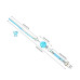 Кляп Liebe Seele Crystal Ball Gag - Blue (Large Ball)