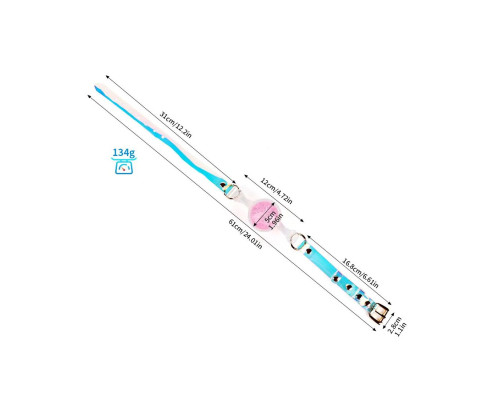 Кляп Liebe Seele Crystal Ball Gag - Pink (Large Ball)