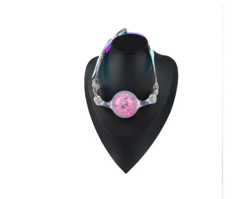Кляп Liebe Seele Crystal Ball Gag - Pink (Large Ball)
