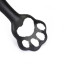 Паддл у вигляді кошачої лапки Liebe Seele Round Paddle Black/White