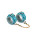 Поножі Liebe Seele Blue Lamb Leather Ankle Cuffs with Velvet Lining