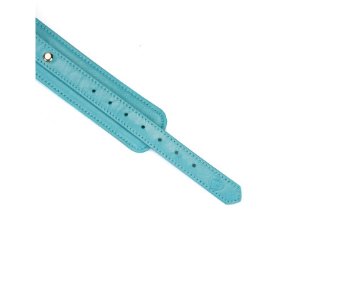Поножі Liebe Seele Blue Lamb Leather Ankle Cuffs with Velvet Lining