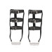 Шкіряна портупея для гомілкостопу зі шпорами Liebe Seele Leather High Heel Ankle Harness Silver