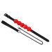Нашийник з повідцем Liebe Seele Flower Rhythm - Black and Red Leather Flowers collar with Leash