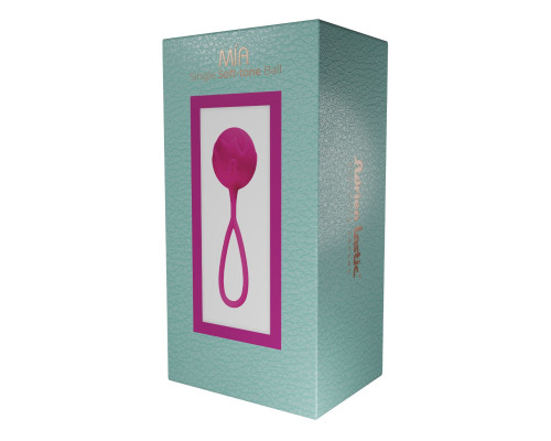 Вагінальні кульки Adrien Lastic Geisha Lastic Balls Mía Magenta (L), діаметр 4 см, маса 42 г