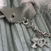 Наручники металеві Adrien Lastic Handcuffs White з білим пухнастим оздобленням