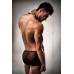 Прозрачные мужские шортики Passion 025 SHORT black S/M