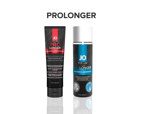 Пролонгер гель JO Prolonger Gel (60 мл) з олією перцевої м’яти, гвоздикового перцю та пачулів