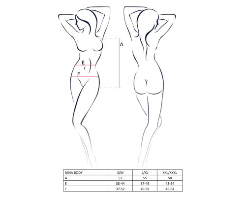 (SALE) Боді леопардове NINA BODY L/XL - Passion