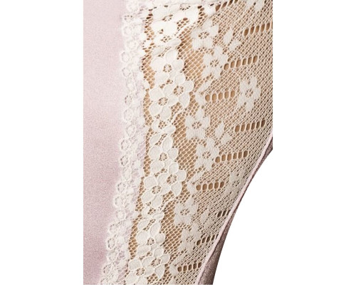 (SALE) Корсет з пажами SHANTI CORSET pink L / XL - Passion Exclusive, трусики, оборочка