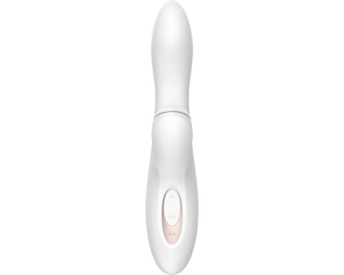 Вакуумний вібратор-кролик Satisfyer Pro Plus G-Spot Rabbit, перший кролик із вакуумом та вібрацією