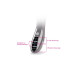 Вібратор з електростимуляцією Mystim Tickling Truman eStim Black, міостимулятор