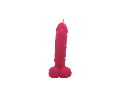 Свічка у вигляді члена Чистий Кайф Pink size L, для збуджувальної атмосфери
