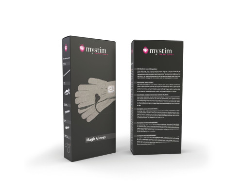 Рукавички для електростимуляції Mystim Magic Gloves, дуже ніжний вплив