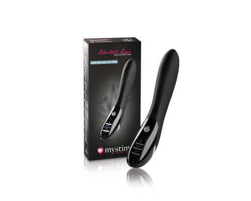 Вібратор з електростимуляцією Mystim Electric Eric eStim Black, міостимулятор