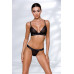 Комплект білизни Passion Exclusive GLAMISS SET XXL/XXXL, black