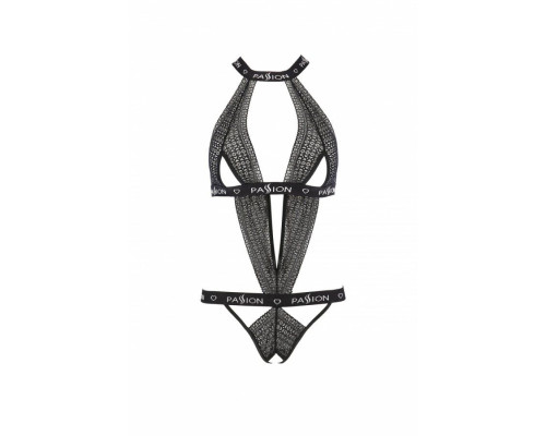 Напівпрозоре боді з вирізами Passion Exclusive Mirajane Body black XXL/XXXL, black