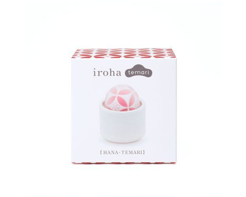 Потужний вібратор-кулька IROHA TEMARI Hana, що не передає вібрацію на футляр