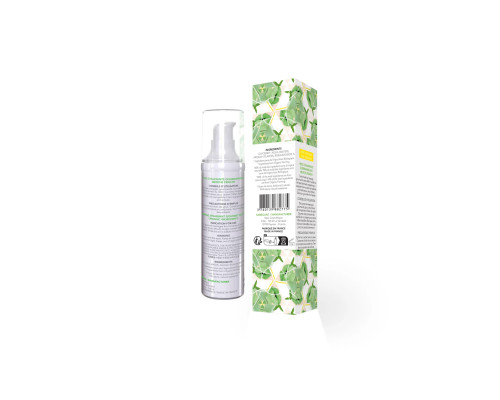 Масажна олія EXSENS Organic Spear Mint 50мл розігрівальна, без цукру, без парабенів, їстівна
