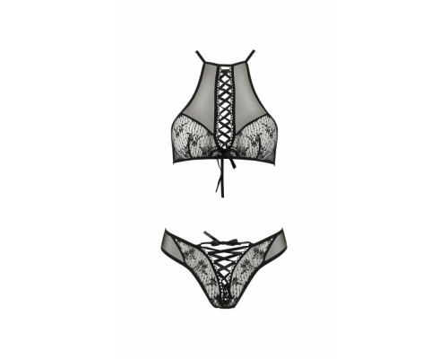 Еротичний комплект Passion AZALIA SET S/M, black