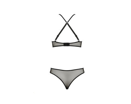 Еротичний комплект Passion AZALIA SET S/M, black