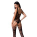 Ажурний бодістокінг з імітацією панчіх Passion BS074 black