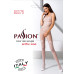 Ажурний бодістокінг з інтимними вирізами Passion BS076 white