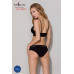 Трусики з широкою гумкою і мереживом Passion PS001 PANTIES M, black