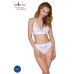 Еластичний топ з мереживом Passion PS001 TOP XL, white