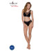 Трусики з прозорою вставкою Passion PS002 PANTIES L, black