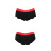 Трусики-шортики Passion PS003 PANTIES M, black