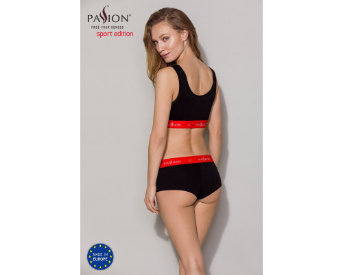 Трусики-шортики Passion PS003 PANTIES S, black