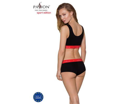 Спортивний топ на широких бретелях Passion PS003 TOP XL, black